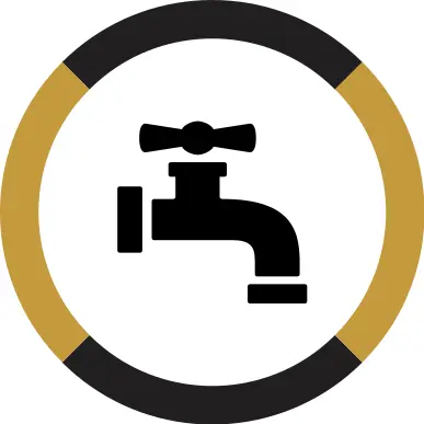 silhouette of a tap