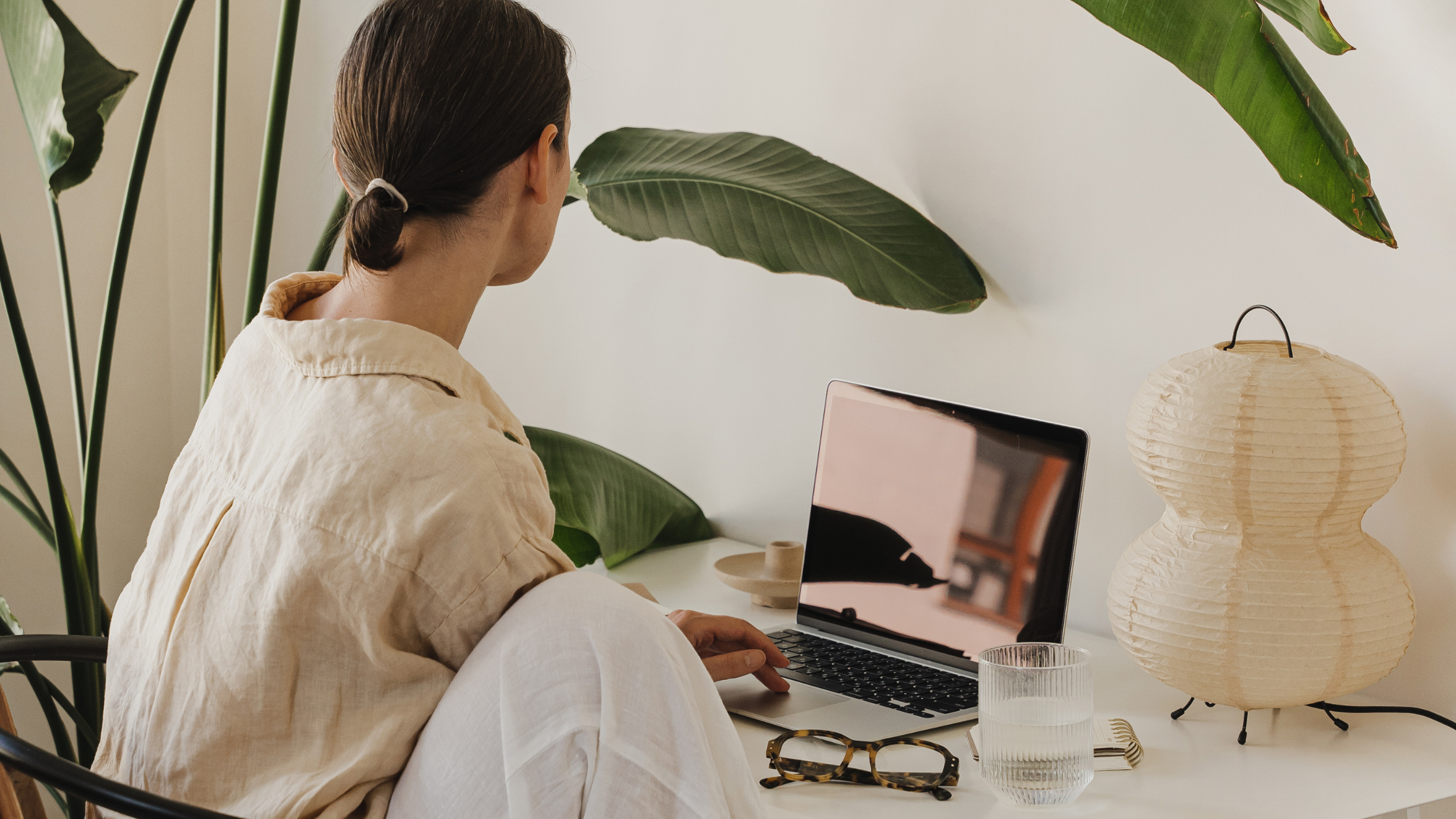 working from home