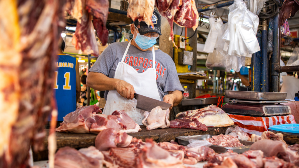 butcher stall