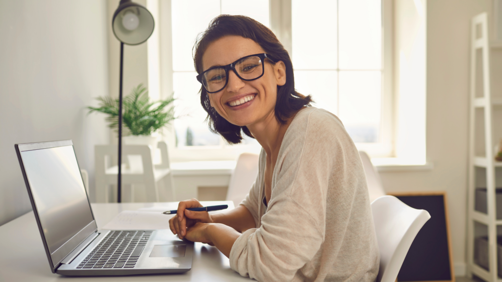 self employed woman